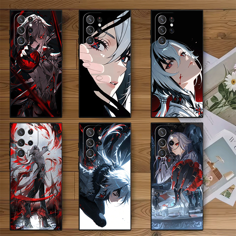 Phone Cases Shein - Genshin Impact Arlecchino Yumuşak Telefon Kılıfı
