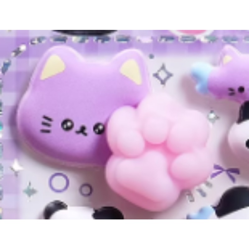 Phone Cases Rubber - Sevimli 3D Panda Karikatür Stres Giderici