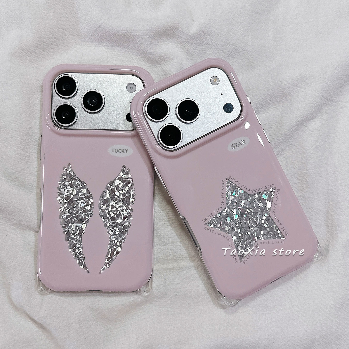 Kore Tarzı Pembe Melek Kanatla - Phone Cases Y2K incelemesi ve fiyatı