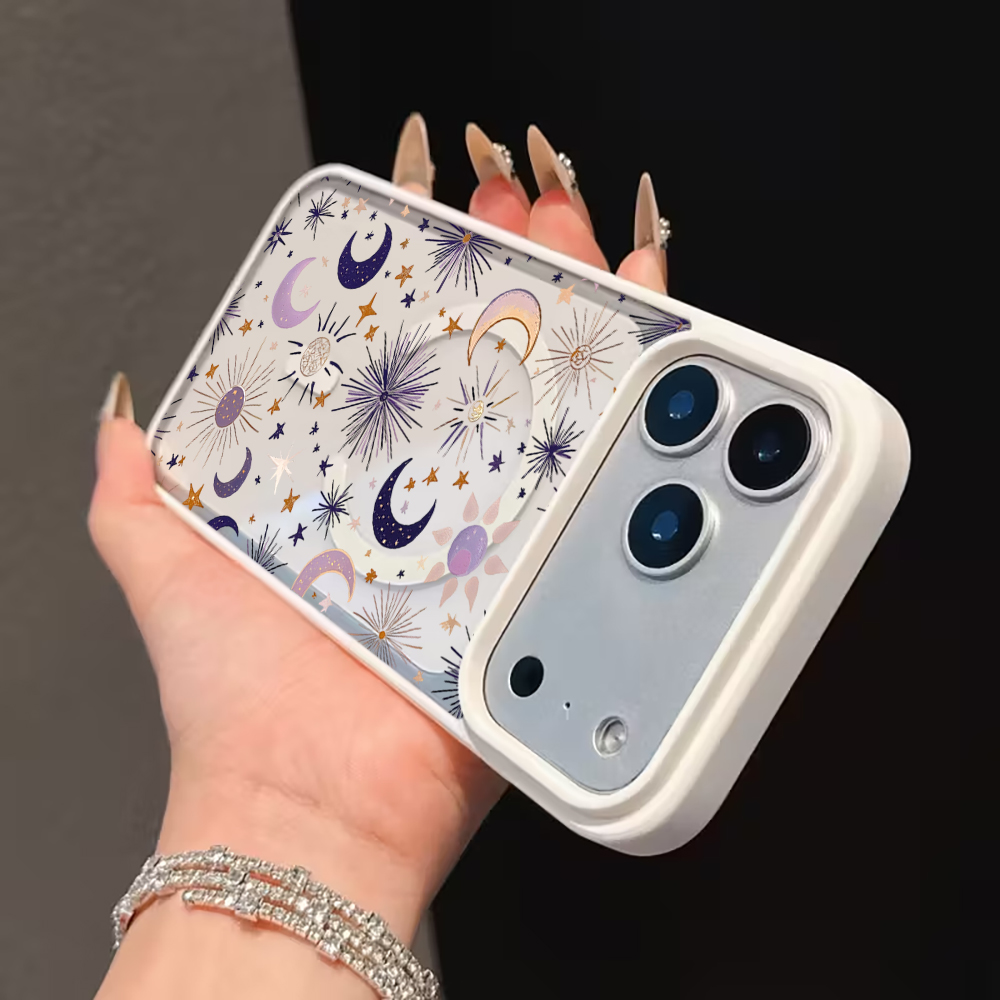 Yıldızlar Ay Y2K Şeffaf Kılıf  - Phone Cases Y2K incelemesi ve fiyatı