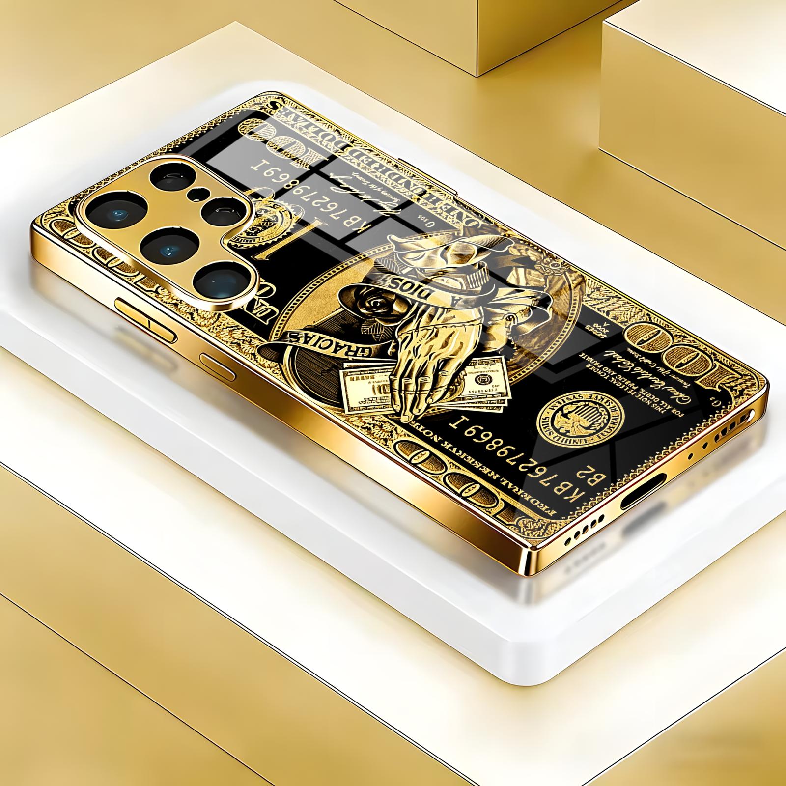 Lüks Metalik Dokulu Dolar Dese - Phone Cases Luxury incelemesi ve fiyatı