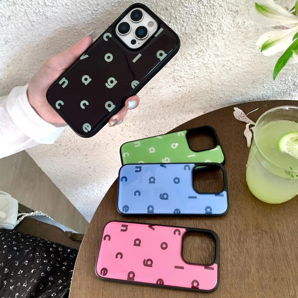 Saf Renk Sadelik İngilizce Har - Phone Cases Y2K incelemesi ve fiyatı