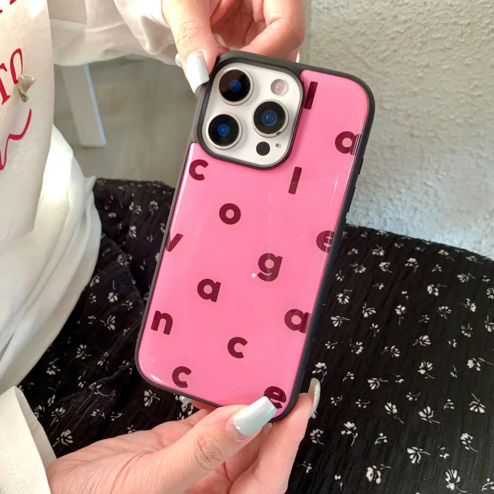 Saf Renk Sadelik İngilizce Har - Phone Cases Y2K incelemesi ve fiyatı
