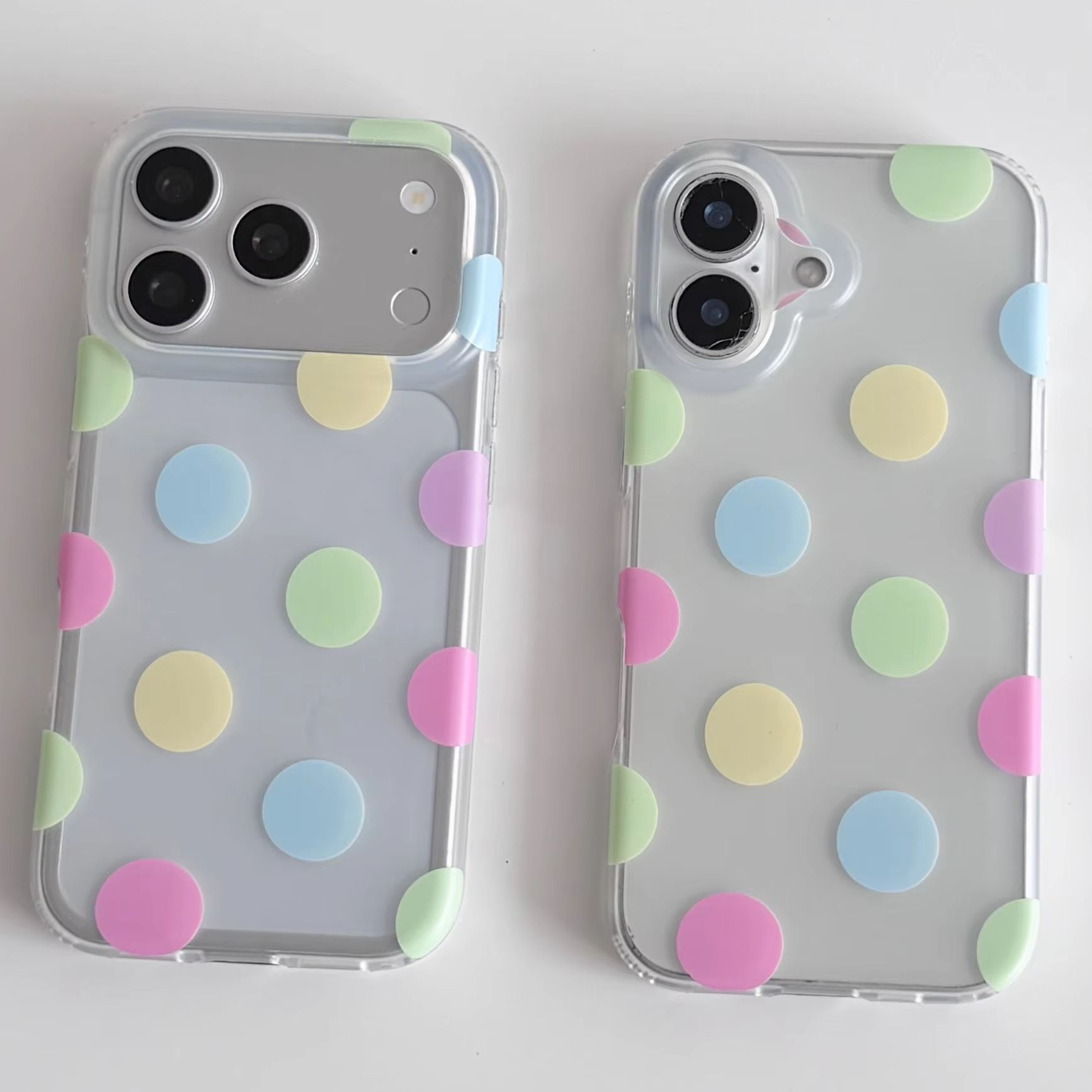 Korea Ins Renkli Puantiyeli Ma - Phone Cases Y2K incelemesi ve fiyatı