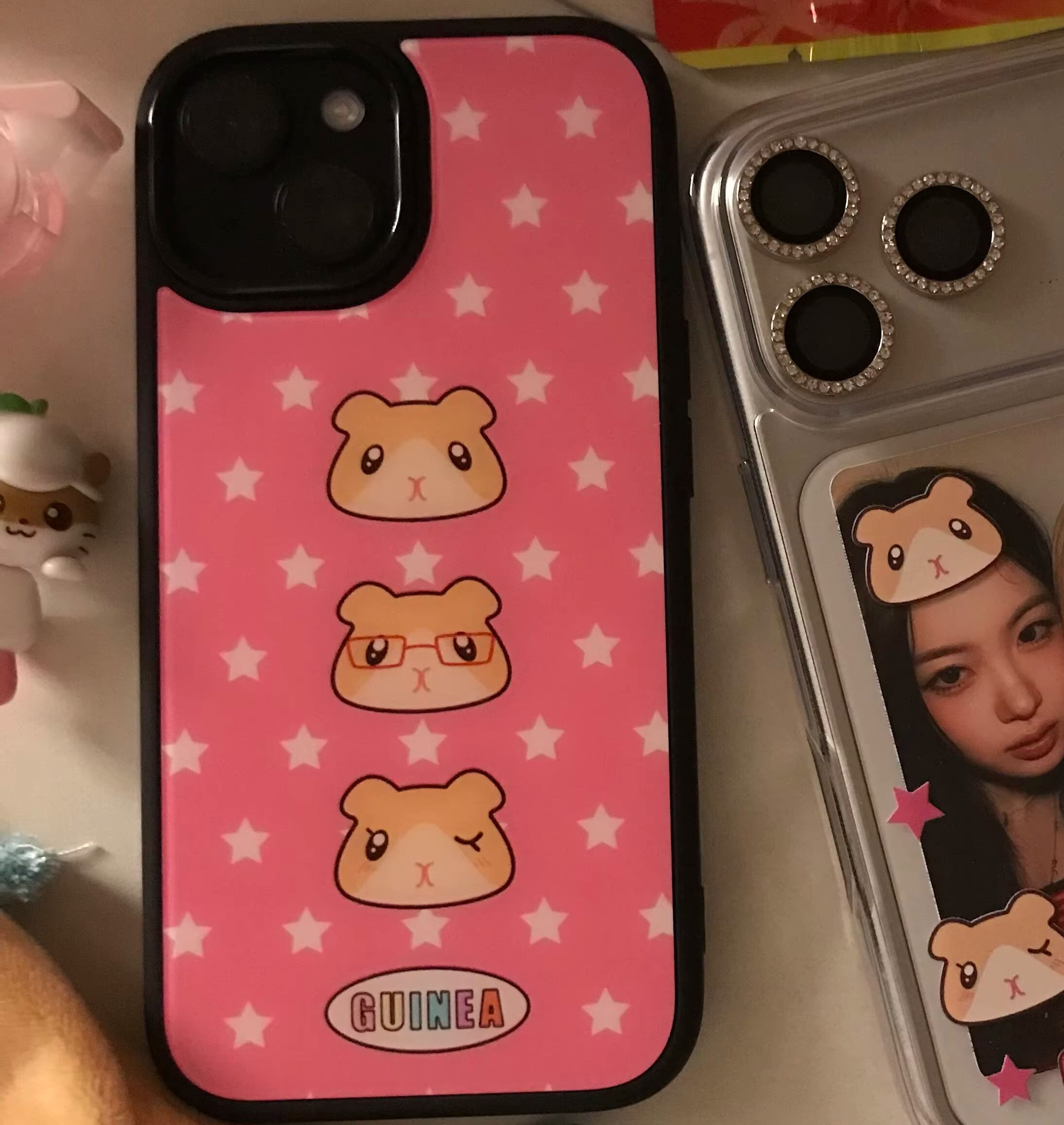 Çizgi Film Pembe Yıldızlı Gine - Phone Cases Y2K incelemesi ve fiyatı