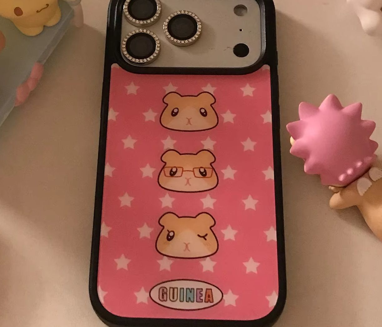 Çizgi Film Pembe Yıldızlı Gine - Phone Cases Y2K incelemesi ve fiyatı