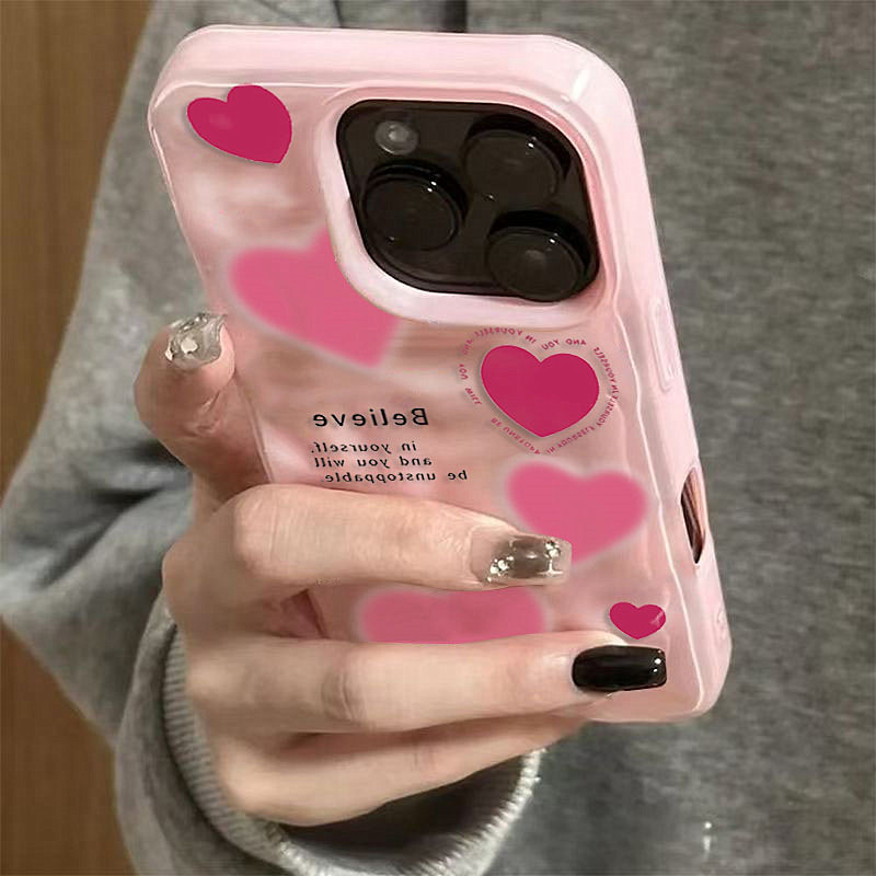 Lüks Pembe Aşk Kalp Kıvrımlar  - Phone Cases Expensive incelemesi ve fiyatı