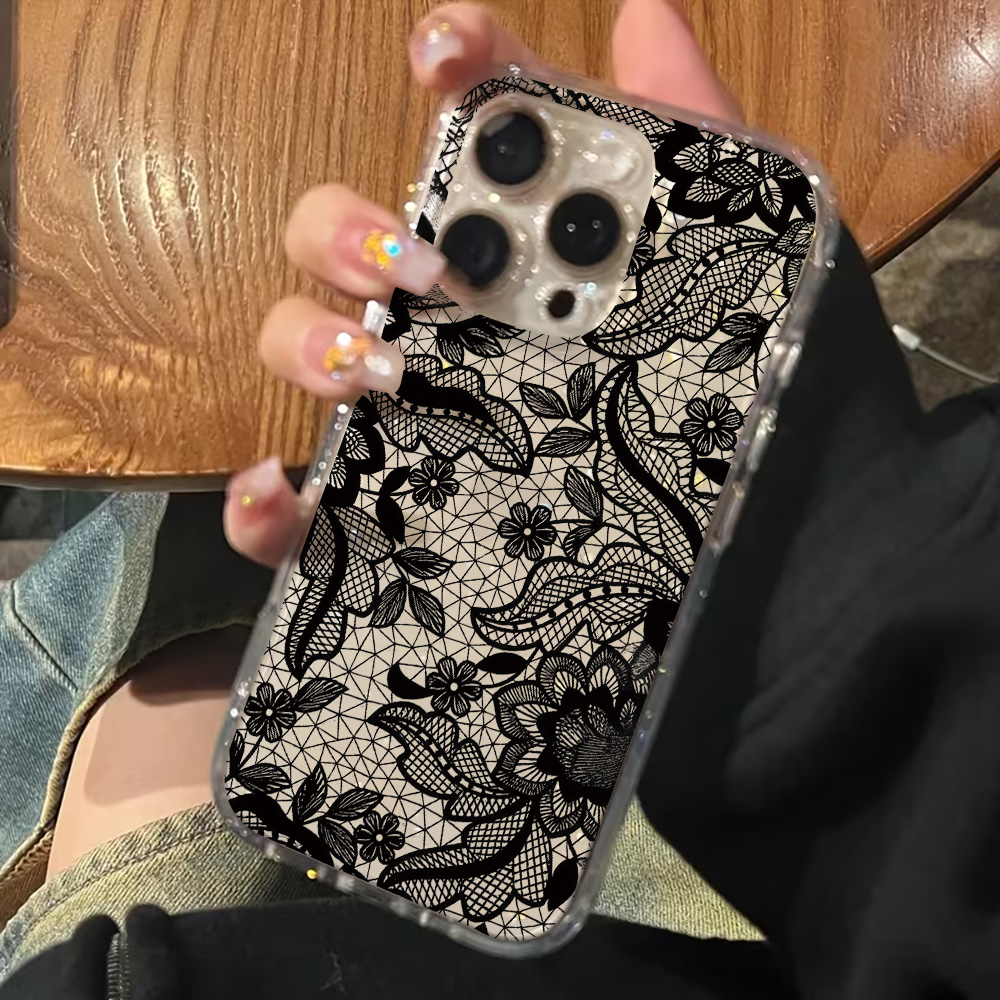 Dantel Çiçekli Şeffaf Telefon  - Phone Cases Expensive incelemesi ve fiyatı